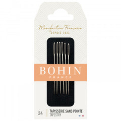 Bohin 00836
 Bohin Tapestry Needles Size 24 Bohin 00836
 Bohin Tapestry Needles Size 24