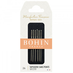 Bohin 00838
 Bohin Tapestry Needles Size 26 Bohin 00838
 Bohin Tapestry Needles Size 26