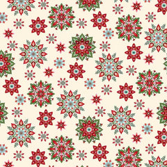Henry Glass & Co Scandinavian Holiday (Sold by 1/2 Meter) Henry Glass & Co Scandinavian Holiday (Sold by 1/2 Meter)