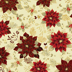 Benartex Fabric, Holiday Tidings (Sold By 1/2 Meter) Benartex Fabric, Holiday Tidings (Sold By 1/2 Meter)