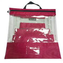 Tutto Clear Organizing Bag Red Tutto Clear Organizing Bag Red