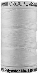 Mettler Bobbinette Polyester Thread 1094yds White Mettler Bobbinette Polyester Thread 1094yds White