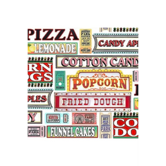 Fabric, 3 Wishes Fabric - Amazement Park Concessions - 18737-Multi Fabric, 3 Wishes Fabric - Amazement Park Concessions - 18737-Multi