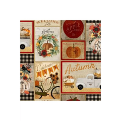 Happy Fall Multi Patchwork Happy Fall Multi Patchwork