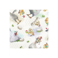 Welcome to the Funny Farm Chickens - 18733-White Welcome to the Funny Farm Chickens - 18733-White