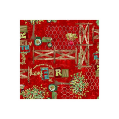 Welcome to the Funny Farm Tractors - 18735-Red Welcome to the Funny Farm Tractors - 18735-Red