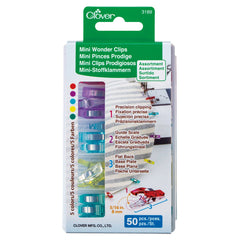 Mini Wonder Clips® (Assorted) - 50 pcs. Mini Wonder Clips® (Assorted) - 50 pcs.