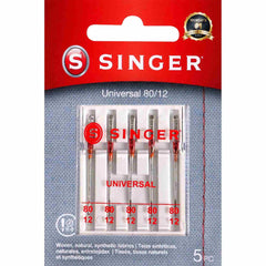 SINGER® Universal Needles 80/12 5-Pack SINGER® Universal Needles 80/12 5-Pack
