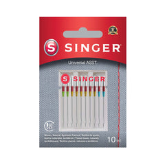 SINGER® Universal Needles Assorted Sizes 10-Pack SINGER® Universal Needles Assorted Sizes 10-Pack