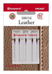 HUSQVARNA® VIKING® Leather Needles Size 100/16 5-Pack HUSQVARNA® VIKING® Leather Needles Size 100/16 5-Pack