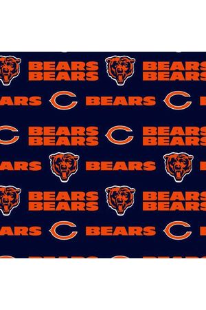 Navy Chicago Bears Cotton 60in Navy Chicago Bears Cotton 60in