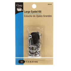Dritz Large Eyelets Kit Nickel Dritz Large Eyelets Kit Nickel