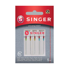SINGER® Universal Needles Assorted Sizes 5-Pack SINGER® Universal Needles Assorted Sizes 5-Pack