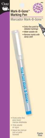 Dritz Mark-B-Gone Marking Pen Fine Point Blue