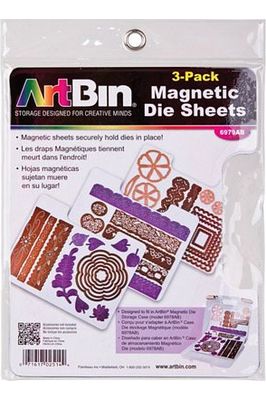 ArtBin Magnetic Die Sheets - 3-Pack ArtBin Magnetic Die Sheets - 3-Pack