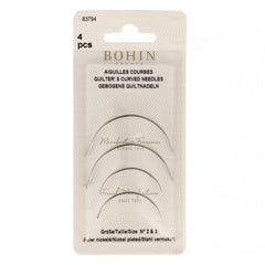 Bohin 83794
 Bohin Curved Between / Quilting Needles Bohin 83794
 Bohin Curved Between / Quilting Needles