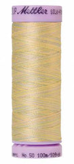 Mettler Silk-Finish 50wt Variegated Cotton Thread 109yd/100M Palest Pastels Mettler Silk-Finish 50wt Variegated Cotton Thread 109yd/100M Palest Pastels