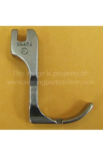 Zipper / Cording Foot Left , Pfaff #91-026474-05 Zipper / Cording Foot Left , Pfaff #91-026474-05