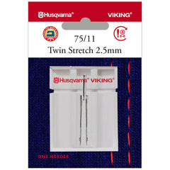 Viking Twin Stretch Needle, 130/705H - 75/11 Viking Twin Stretch Needle, 130/705H - 75/11