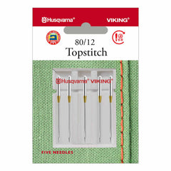 Viking Topstitch Needles, 5pk (130/705H) Viking Topstitch Needles, 5pk (130/705H)