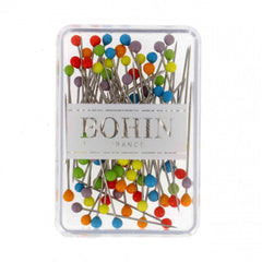Bohin 99957
 Glass Head Pins 1-3/16in, 80 Pins Bohin 99957
 Glass Head Pins 1-3/16in, 80 Pins