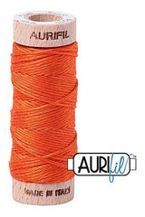 Aurifil Mako Cotton 6-Strand Floss 16 m 18 yd. spool - 1104 Neon Orange Aurifil Mako Cotton 6-Strand Floss 16 m 18 yd. spool - 1104 Neon Orange