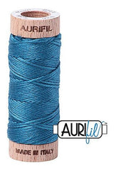 Aurifil Mako Cotton 6-Strand Floss 16 m 18 yd. spool - 1125 Medium Teal Aurifil Mako Cotton 6-Strand Floss 16 m 18 yd. spool - 1125 Medium Teal