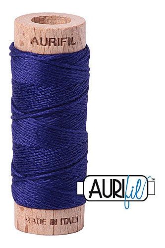Aurifil Mako Cotton 6-Strand Floss 16 m 18 yd. spool - 1200 Blue Violet Aurifil Mako Cotton 6-Strand Floss 16 m 18 yd. spool - 1200 Blue Violet