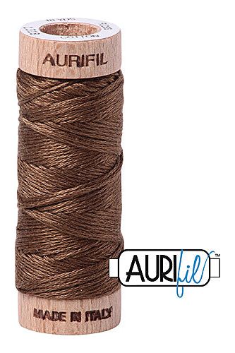 Aurifil Mako Cotton 6-Strand Floss 16 m 18 yd. spool - 1318 Dark Sandstone Aurifil Mako Cotton 6-Strand Floss 16 m 18 yd. spool - 1318 Dark Sandstone