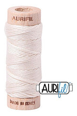 Aurifil Mako Cotton 6-Strand Floss 16 m 18 yd. spool - 2000 Light Sand Aurifil Mako Cotton 6-Strand Floss 16 m 18 yd. spool - 2000 Light Sand