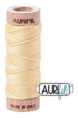 Aurifil Mako Cotton 6-Strand Floss 16 m 18 yd. spool - 2105 Champagne Aurifil Mako Cotton 6-Strand Floss 16 m 18 yd. spool - 2105 Champagne