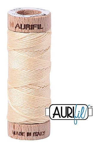 Aurifil Mako Cotton 6-Strand Floss 16 m 18 yd. spool - 2123 Butter Aurifil Mako Cotton 6-Strand Floss 16 m 18 yd. spool - 2123 Butter