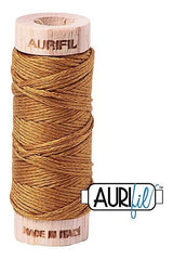 Aurifil Mako Cotton 6-Strand Floss 16 m 18 yd. spool - 2975 Brass Aurifil Mako Cotton 6-Strand Floss 16 m 18 yd. spool - 2975 Brass