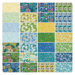 BENARTEX - Blooming Color 2 by Wolff Paper - Olivia - Teal (Sold By 1/2 Meter) BENARTEX - Blooming Color 2 by Wolff Paper - Olivia - Teal (Sold By 1/2 Meter)