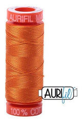 Aurifil Mako 50wt Cotton 200 m 220 yd. spool - 2150 Pumpkin Aurifil Mako 50wt Cotton 200 m 220 yd. spool - 2150 Pumpkin