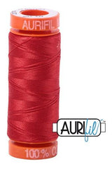 Aurifil Mako 50wt Cotton 200 m 220 yd. spool - 2270 Paprika Aurifil Mako 50wt Cotton 200 m 220 yd. spool - 2270 Paprika