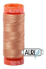 Aurifil Mako 50wt Cotton 200 m 220 yd. spool - 2320 Light Toast Aurifil Mako 50wt Cotton 200 m 220 yd. spool - 2320 Light Toast