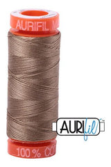 Aurifil Mako 50wt Cotton 200 m 220 yd. spool - 2370 Sandstone Aurifil Mako 50wt Cotton 200 m 220 yd. spool - 2370 Sandstone