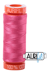 Aurifil Mako 50wt Cotton 200 m 220 yd. spool - 2530 Blossom Pink Aurifil Mako 50wt Cotton 200 m 220 yd. spool - 2530 Blossom Pink