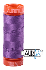 Aurifil Mako 50wt Cotton 200 m 220 yd. spool - 2540 Medium Lavender Aurifil Mako 50wt Cotton 200 m 220 yd. spool - 2540 Medium Lavender