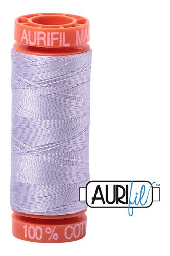 Aurifil Mako 50wt Cotton 200 m 220 yd. spool - 2560 Iris Aurifil Mako 50wt Cotton 200 m 220 yd. spool - 2560 Iris