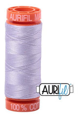 Aurifil Mako 50wt Cotton 200 m 220 yd. spool - 2560 Iris Aurifil Mako 50wt Cotton 200 m 220 yd. spool - 2560 Iris