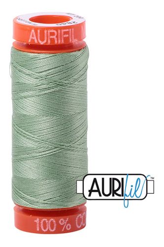 Aurifil Mako 50wt Cotton 200 m 220 yd. spool - 2840 Loden Green Aurifil Mako 50wt Cotton 200 m 220 yd. spool - 2840 Loden Green