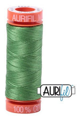 Aurifil Mako 50wt Cotton 200 m 220 yd. spool - 2884 Green Yellow Aurifil Mako 50wt Cotton 200 m 220 yd. spool - 2884 Green Yellow