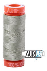 Aurifil Mako 50wt Cotton 200 m 220 yd. spool - 2902 Light Laurel Green