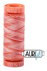 Aurifil Mako 50wt Cotton 200 m 220 yd. spool - 4659 Mango Mist Aurifil Mako 50wt Cotton 200 m 220 yd. spool - 4659 Mango Mist