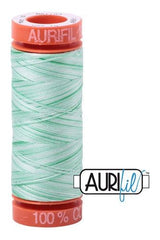 Aurifil Mako 50wt Cotton 200 m 220 yd. spool - 4661 Mint Aurifil Mako 50wt Cotton 200 m 220 yd. spool - 4661 Mint