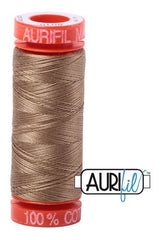 Aurifil Mako 50wt Cotton 200 m 220 yd. spool - 6010 Toast Aurifil Mako 50wt Cotton 200 m 220 yd. spool - 6010 Toast