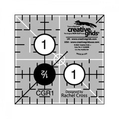Creative Grids Quilt Ruler 1-1/2in Square Creative Grids Quilt Ruler 1-1/2in Square