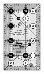 Creative Grids Quilt Ruler 2-1/2in x 4-1/2in Creative Grids Quilt Ruler 2-1/2in x 4-1/2in